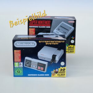 Konsolen (SIB & CIB) "Kategorie D": NES-Mini / SNES-Mini / SEGA Mega Drive Mini / Games & Watch Series