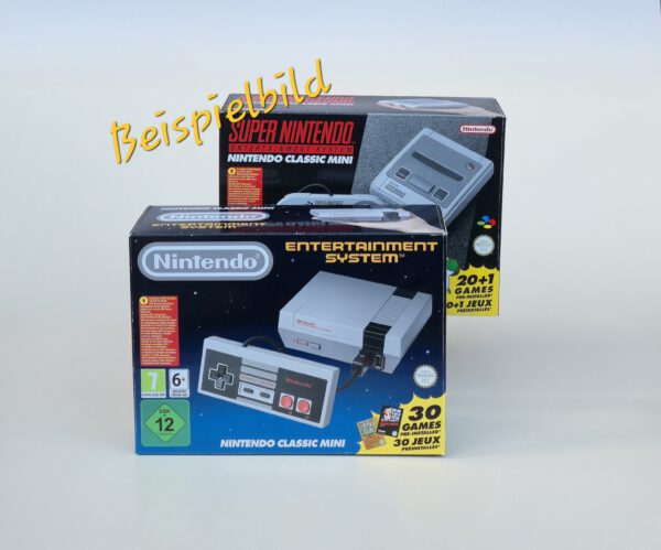 Konsolen (SIB & CIB) "Kategorie D": NES-Mini / SNES-Mini / SEGA Mega Drive Mini / Games & Watch Series