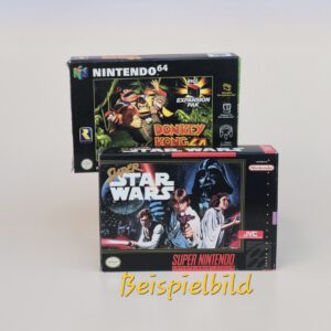 Spiele (SIB & CIB) "Kategorie C": SEGA Mega Drive / SEGA Master System / Super Nintendo / Nintendo 64 / Neo Geo CD / PC Engine SuperGrafx / Atari Jaguar