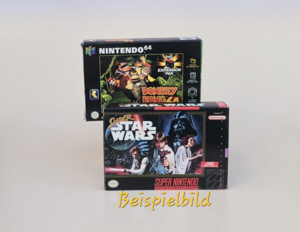 Spiele (SIB & CIB) "Kategorie C": SEGA Mega Drive / SEGA Master System / Super Nintendo / Nintendo 64 / Neo Geo CD / PC Engine SuperGrafx / Atari Jaguar